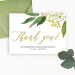 012 Free Thank You Card Template Stirring Ideas Printable With Business