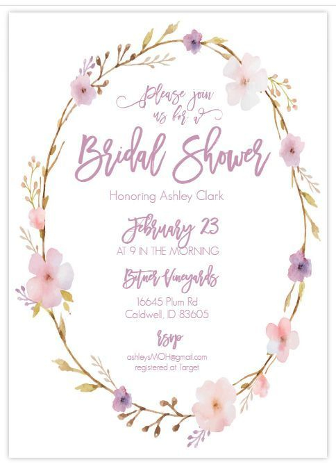 12 Bridal Shower Templates That You Won t Believe Are Free Bridal 
