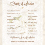 16 Wedding Order Of Service Templates Free Sample Example Format