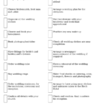 2021 Wedding Checklist Template Fillable Printable PDF Forms