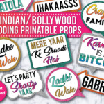 34 Indian Wedding Bollywood Wedding Photo Booth PRINTABLE