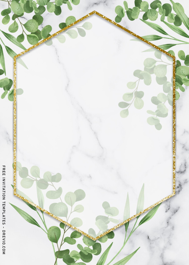 7 Beautiful Greenery Wedding Invitation Templates Download Hundreds 