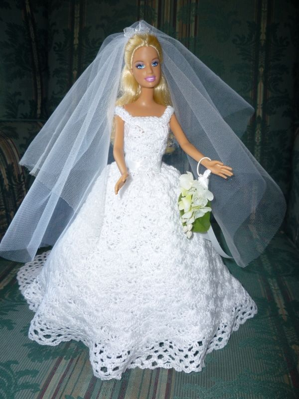 Barbie Wedding Dress Crochet Patterns Free Printable World Apparel Store