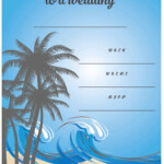 Beach Wedding Invitations All Free Wedding Invitations