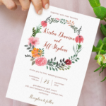 Download Printable Country Rustic Wedding Invitation PDF