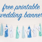 Free Diy Printable Wedding Banner In Bride To Be Banner Template