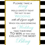 FREE Don t Say Wedding Game Magical Printable Bridal Shower