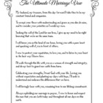 Free Printable The Ultimate Marriage Vow Time Warp Wife