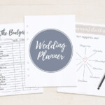 Free Printable Wedding Planner A5 Letter Libro Wedding Planner