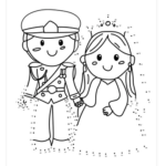 Free Royal Wedding Easy 1 20 Dot To Dot Printables For Kids Kidadl