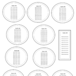 Free Table Seating Chart Template Event Seating Chart Seating Chart