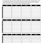 Free Table Seating Chart Templates Excel Word