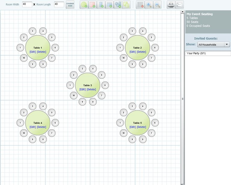 Free Wedding Seating Chart Templates You Can Customize