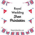 Freebie Friday Royal Wedding Viewing Party Free Printables The Party