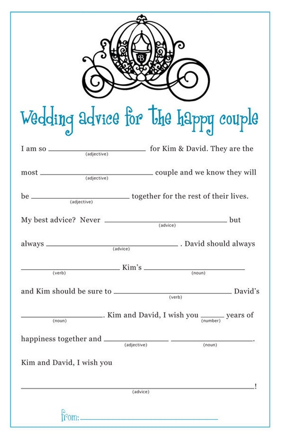 Fresh 75 Of Wedding Shower Mad Libs Printable Specialsonkosstv21hom74766