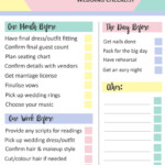 GRAB THIS FREE PRINTABLE LAST MINUTE WEDDING CHECKLIST Bespoke Bride