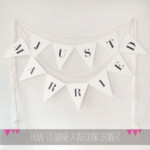 How To Free Downloadable Wedding Banner From A Printable Press