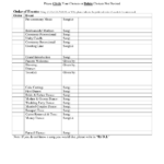 Outline For Formal Wedding Itinerary Wedding DJ Reception Itinerary