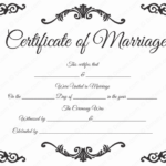 Pin On Printable Marriage Certificates