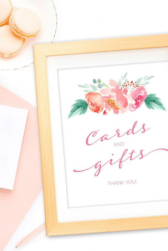 Printable Bridal Shower Card Printable Cards