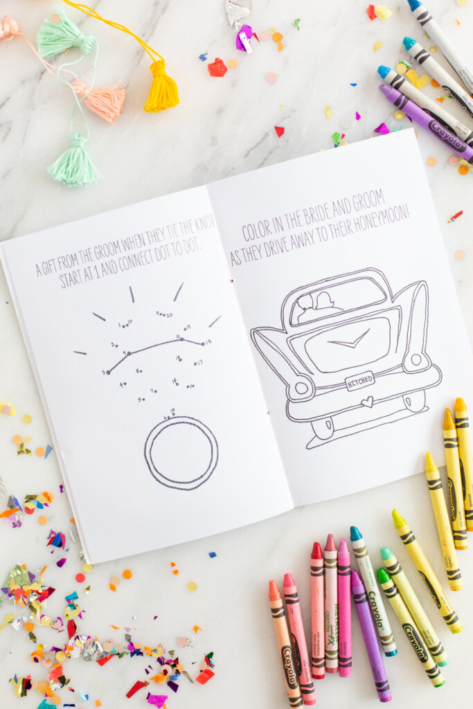 Printable Wedding Activity Book For Kids Lovely Indeed