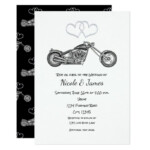 Rustic Pumpkins Fall Wedding Stationery Products Motorcycle Wedding