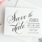 Save The Date Template Printable Wedding Date Postcard 355763 Card