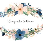 Say Congrats With A Free Printable Wedding Card Wedding