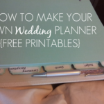 Sleepless In DIY Bride Country How To Make Your Own Wedding Planner
