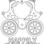 Wedding Carriage Coloring Page Wedding Coloring Pages Wedding With