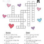 Wedding Crossword