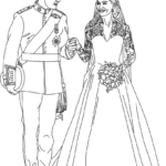 Wedding Dress Coloring Pages At GetColorings Free Printable