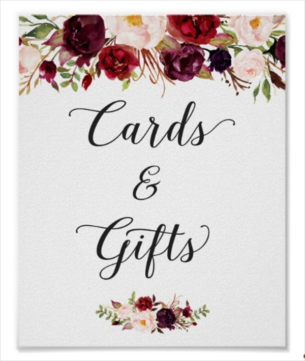 Free Printable Wedding Gift Cards Printable Wedding