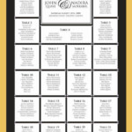 Wedding Seating Chart Template 15 Free Sample Example Format
