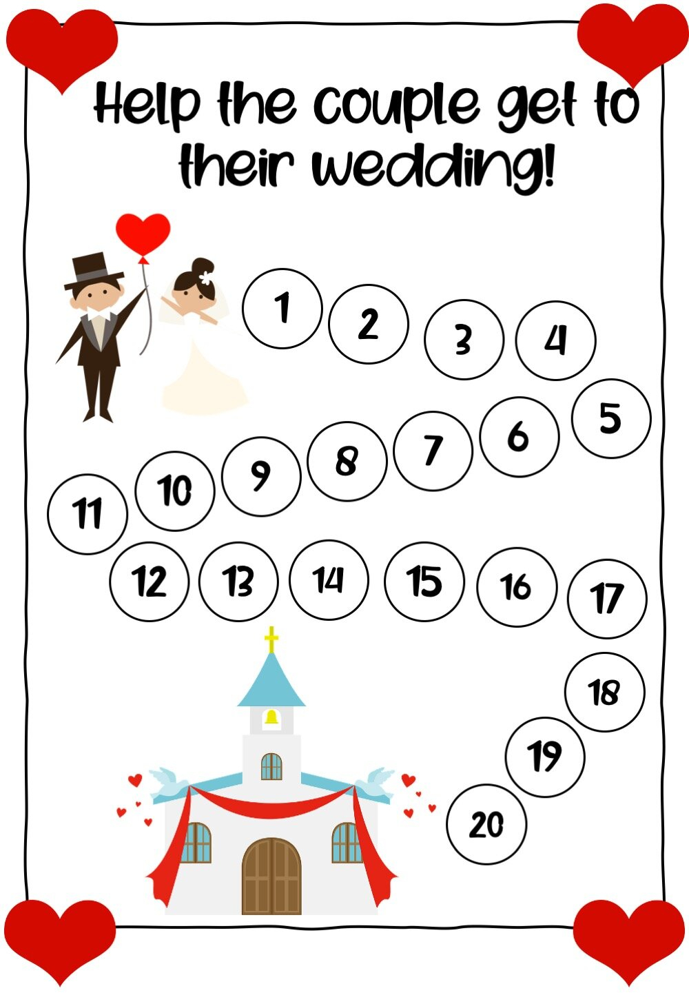 10 Free Printable Wedding Activities For Guests Lemon Kiwi Designs