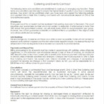 11 Catering Contract Templates Free Word PDF Documents Download