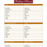 13 Wedding Planner Templates PDF Word Format Download Free