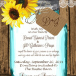 22 Sunflower Wedding Invitation Templates PSD AI Word InDesign