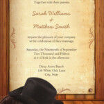 28 Western Wedding Invitation Templates Free Sample Example Format