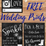 4 Free Wedding Printables The Quiet Grove Free Wedding Printables