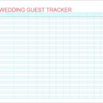 7 Wedding Guest List Samples Sample Templates