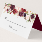 9 Table Place Card Designs Templates PSD AI InDesign Free