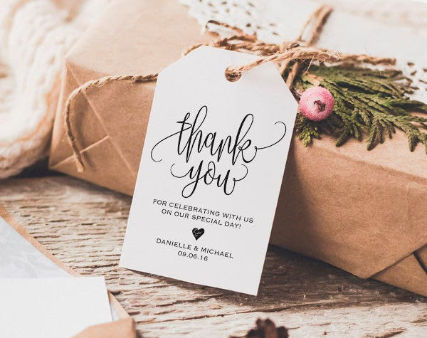 9 Thank You Gift Tags PSD Vector EPS Free Premium Templates