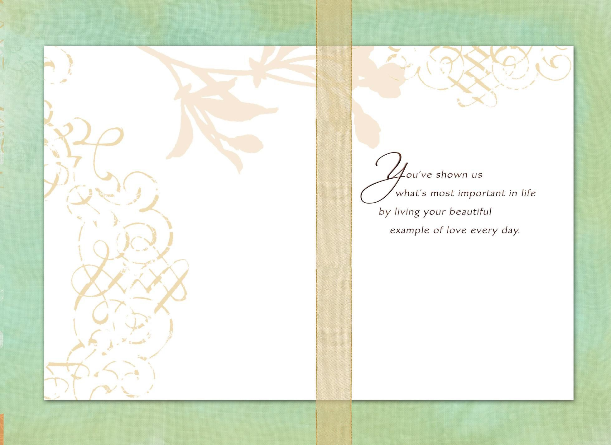 A Beautiful Example Anniversary Card For Parents Greeting Cards