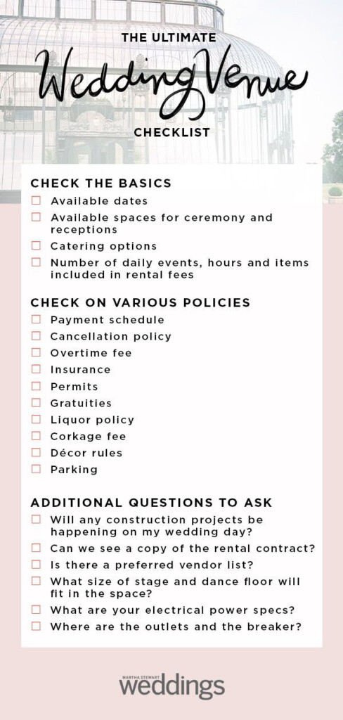 A List Of Every Question You Need To Ask The Manager Of Any Wedding 