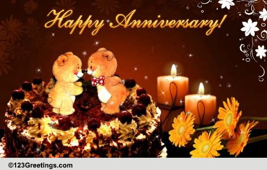 Anniversary To A Couple Cards Free Anniversary To A Couple Wishes 