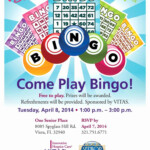 Bingo Flyer Template Free Elegant E Play Bingo E Senior Place Flyer