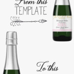 Bottle Label Template Free Best Of Free Mini Champagne Bottle Labels