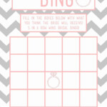 Bridal Shower Card Template New Bridal Bingo A Dash Chaos Bridal