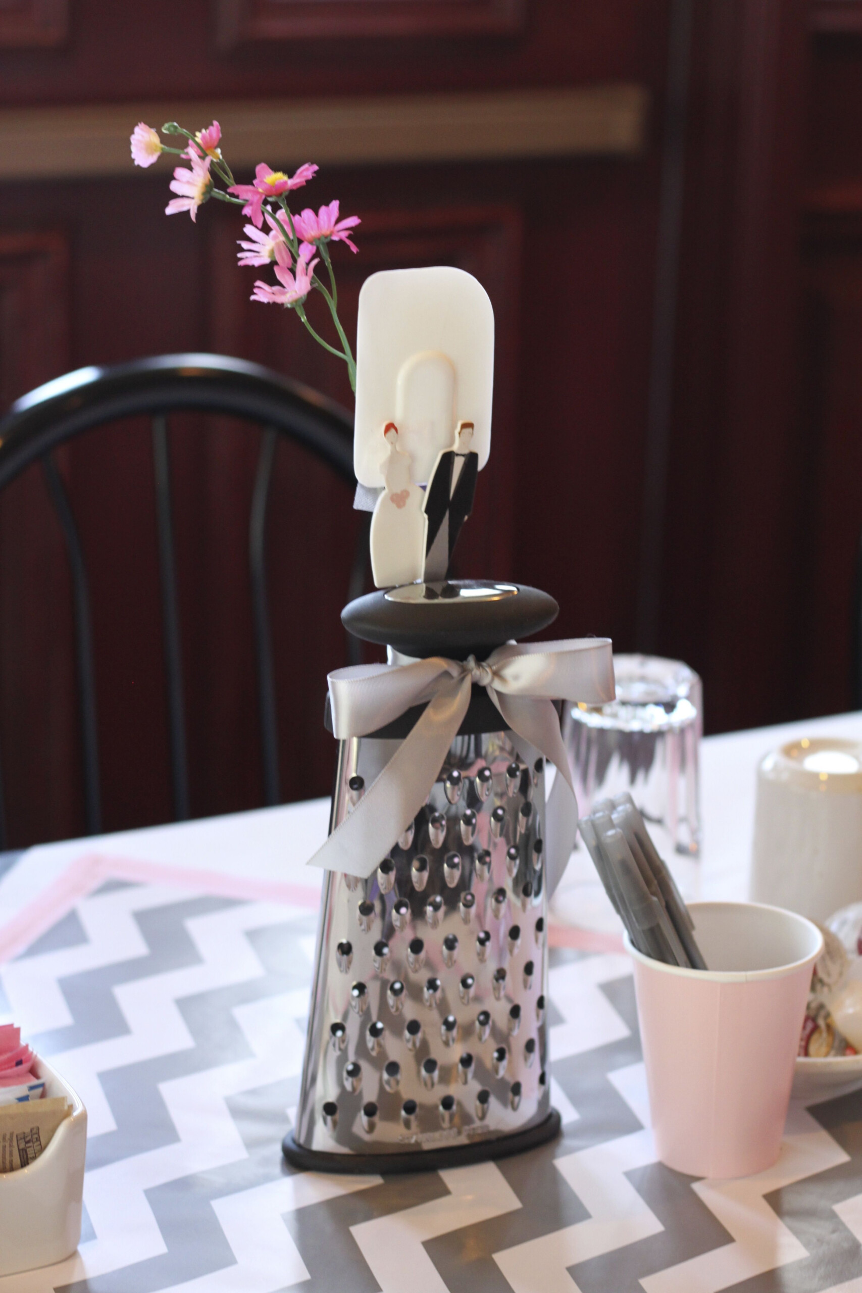 Bridal Shower Centerpiece Cooking Theme Grater Kitchen Bridal